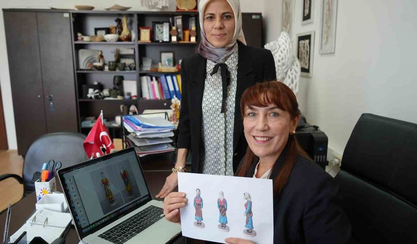 Kastamonu yöresinin kültürünü yansıtan biblo bebekler tescillendi