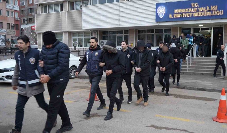 Kırıkkale merkezli yasa dışı bahis operasyonunda 14 şüpheli tutuklandı