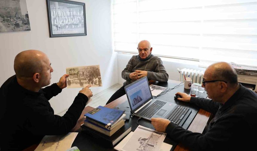 Kırşehir'deki envanter çalışmasında Yunan General Trikopis'in esir tutulduğu hükümet konağının fotoğrafı ortaya çıktı