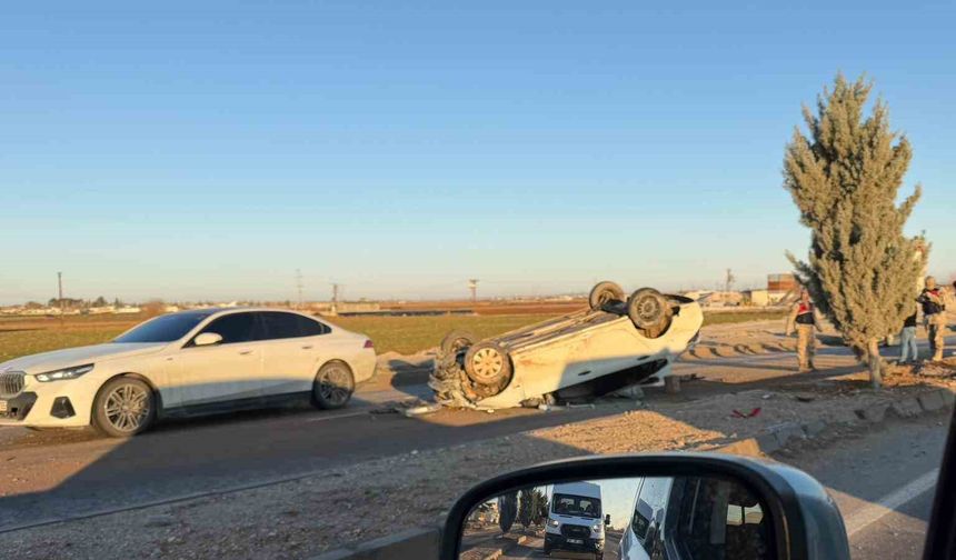 Şanlıurfa'da buzlanma kazalara yol açtı: 7 yaralı