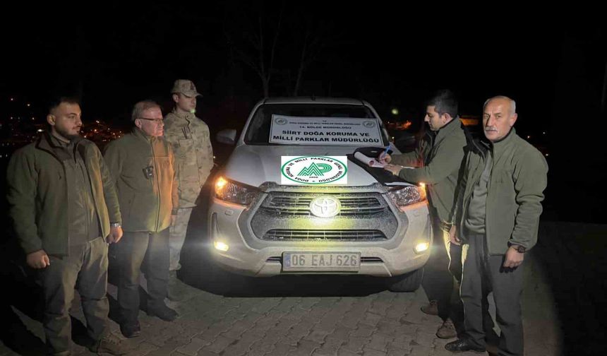 Siirt'te kaçak avcılığa 30 bin lira ceza