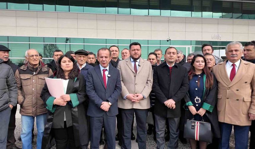 Tanju Özcan ve CHP'li başkanlar Cumhurbaşkanına hakaret davasından beraat etti