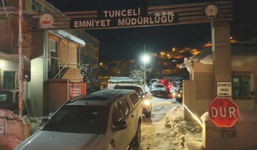 Tunceli'de silahlı saldırı soruşturmasında 11 gözaltı