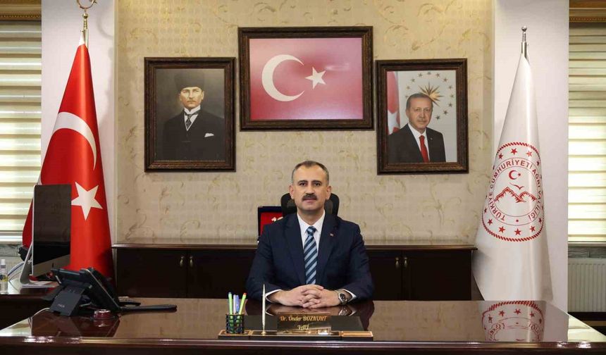Vali Önder Bozkurt Ağrı'daki görevine başladı