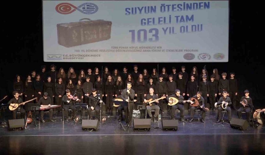 Türk-Yunan Nüfus Mübadelesi Sözleşmesi'nin 103'üncü yıl dönümü, Büyükçekmece'de etkinliklerle anıldı
