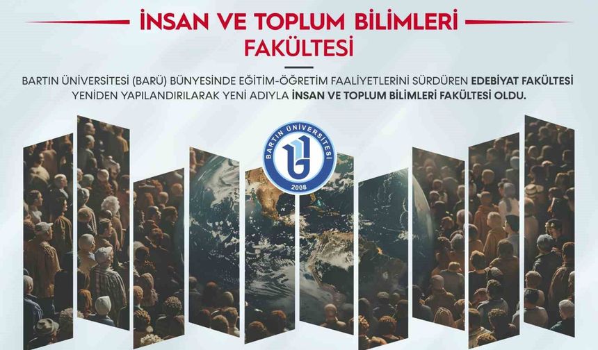 BARÜ Edebiyat Fakültesinin adı 'İnsan ve Toplum Bilimleri Fakültesi' oldu