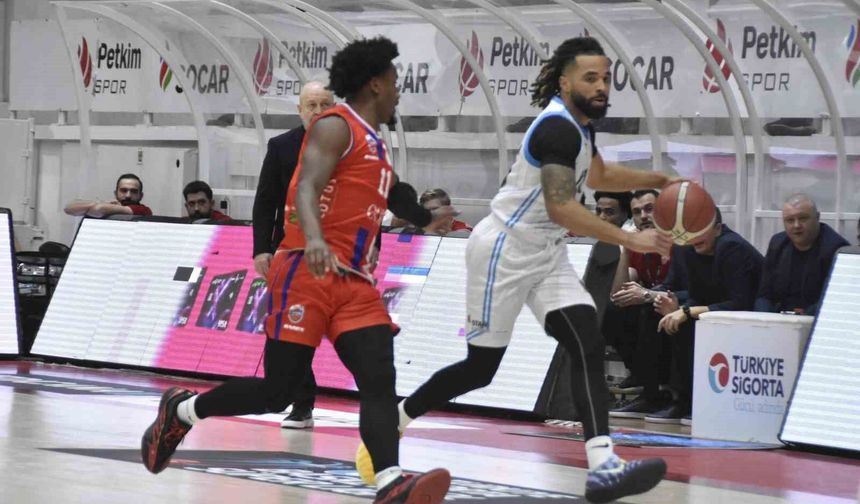 Basketbol Süper Ligi: Aliağa Petkimspor: 95 - Onvo Büyükçekmece: 104