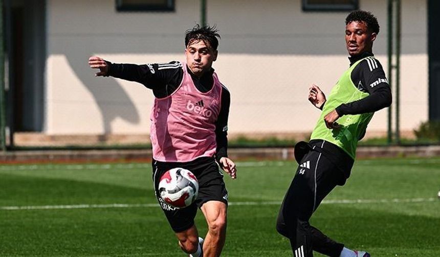 Beşiktaş'ta Fenerbahçe derbisinin hazırlıkları başladı