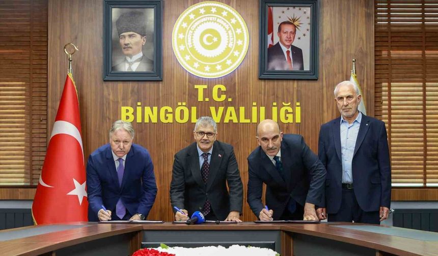 Bingöl'de 4 sınıflık anaokulu için protokol imzalandı