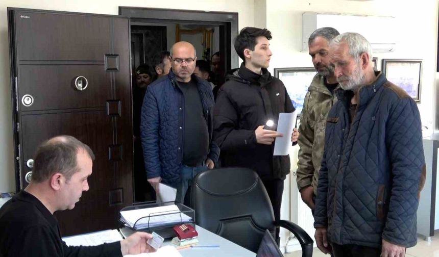 Bolu'da APP plakadan ceza yemek istemeyenler şoförler odasına akın etti