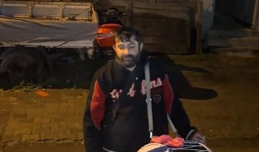 Davulcunun bahşiş pazarlığı gülümsetti
