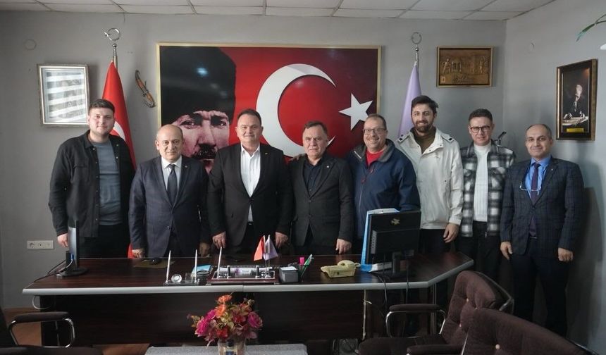 Edremit Ticaret Odası'ndan Havran Sebze Ve Meyveciler Esnaf Odası'na ziyaret