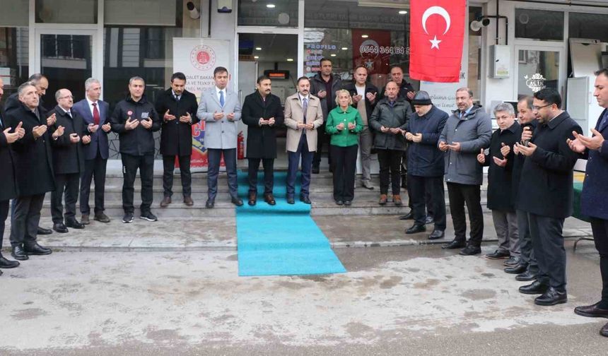 Erzincan'da eski hükümlü, devlet desteğiyle kendi işyerini açtı