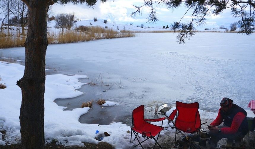 Erzincan'da geceleri dondurucu soğuklar etkisini sürdürüyor