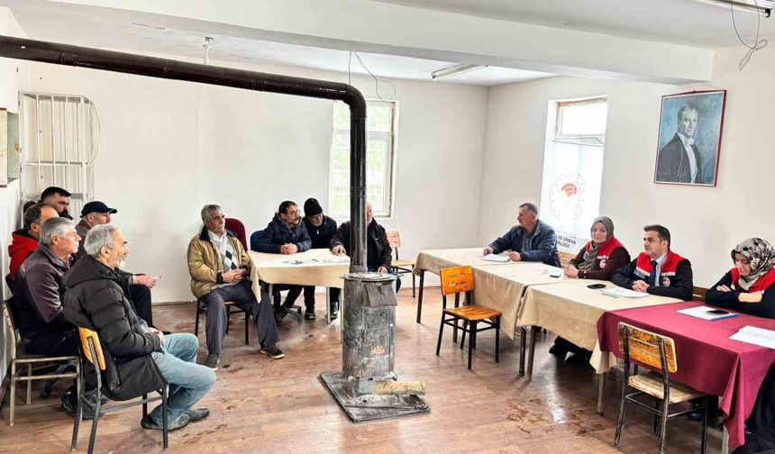Erzincan'da üreticilerle sahada buluşma