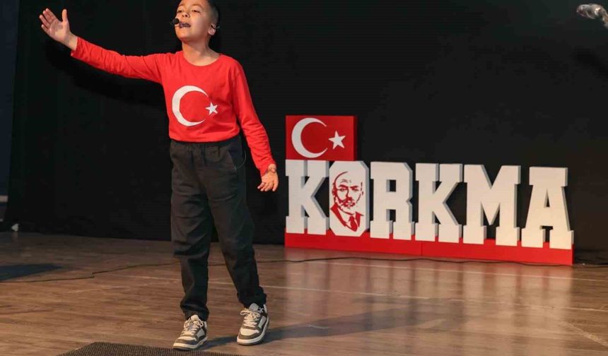 İstiklal Marşı'nın 105'inci yılı Tunceli'de coşkuyla anıldı