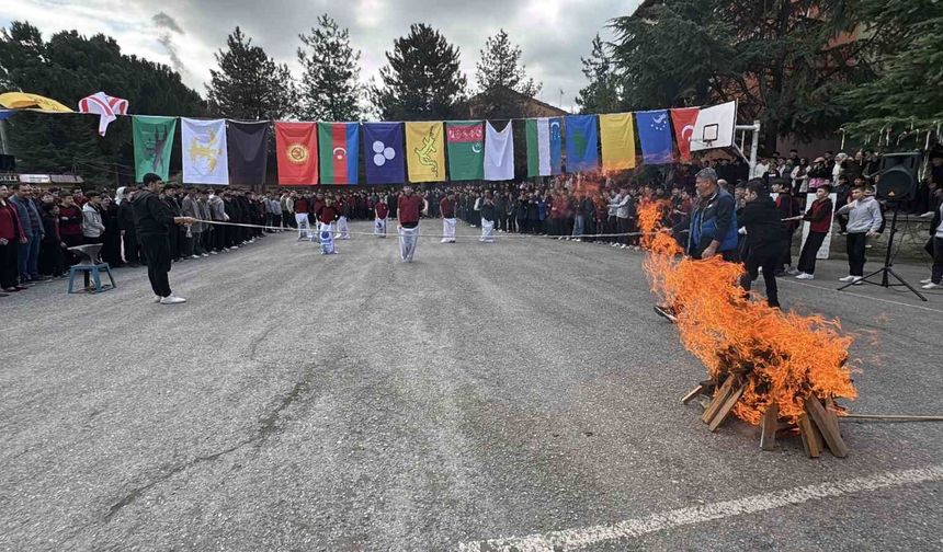 Karabük'te nevruz kutlamaları coşkulu görüntülere sahne oldu