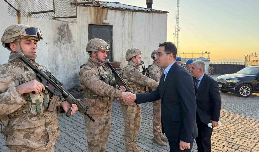 Kaymakam Öztaş, jandarma personeli ile iftarda buluştu