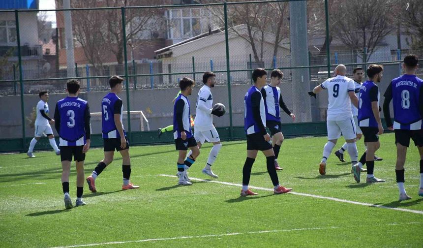 Kayseri Süper Amatör Küme'de 22. hafta tamamlandı