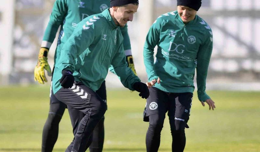Konyaspor, Kasımpaşa maçı hazırlıklarını tamamladı