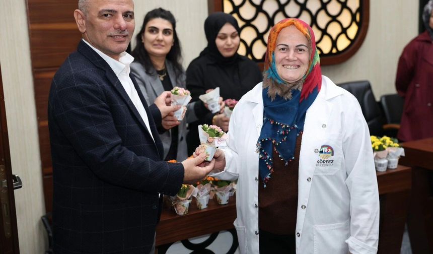 Körfez'de 8 Mart'a özel anlamlı buluşma