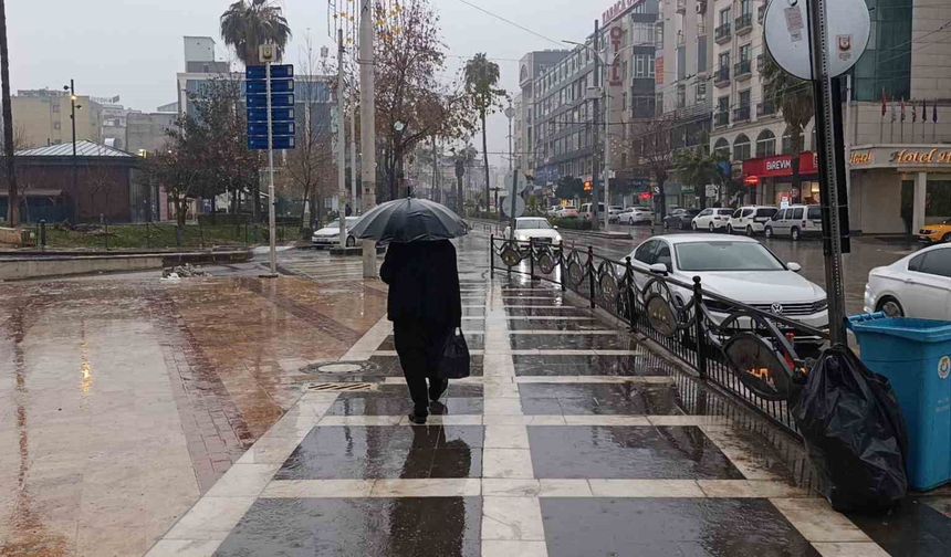 Şanlıurfa'da kuvvetli sağanak uyarısı