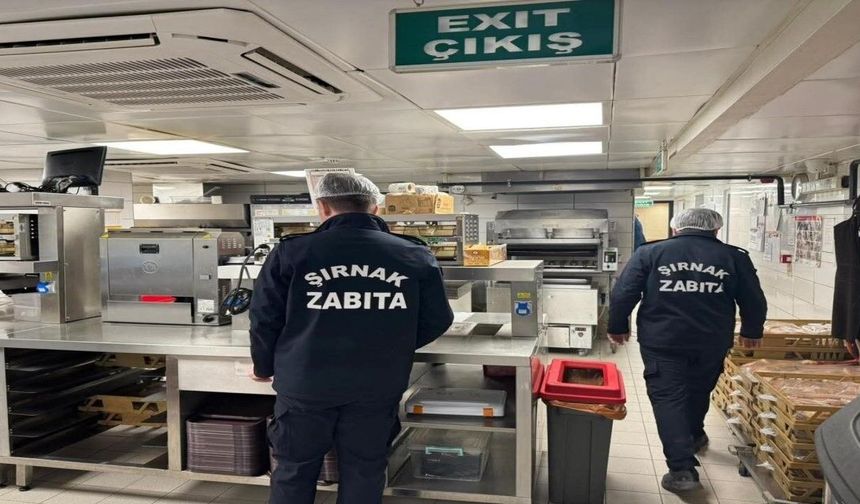 Şırnak'ta zabıta ekiplerinden tavizsiz 'gramaj ve hijyen' denetimi