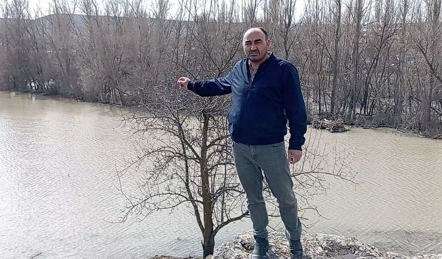 Tokat'ta Çekerek Irmağı taştı, şeker pancarı ekimi durdu