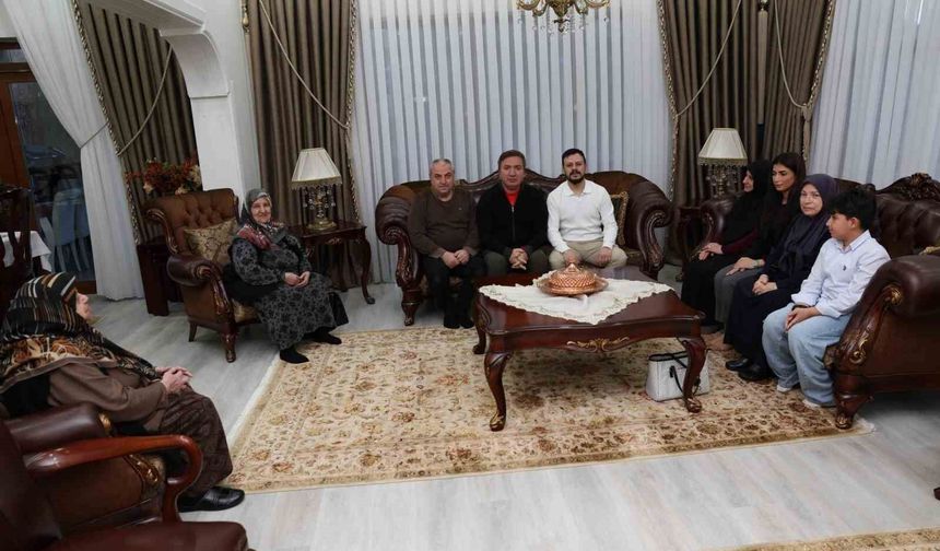 Vali Aydoğdu şehit aileleriyle iftar yaptı