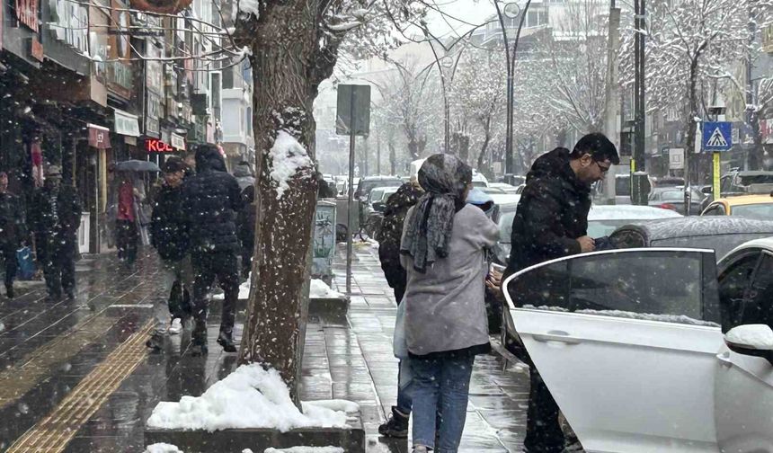 Van'da yoğun kar yağışı etkisini sürdürüyor
