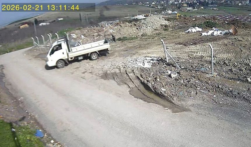 Yalova'da kaçak moloz dökümüne fotokapanlı ceza