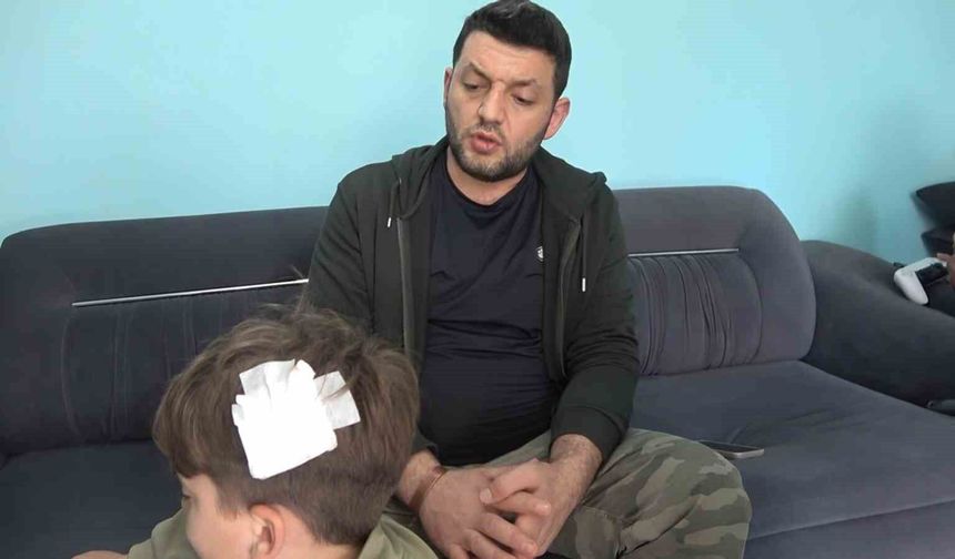 Yalova'daki komşu kavgasında bu kez 8 yaşındaki çocuğa taşlı saldırı