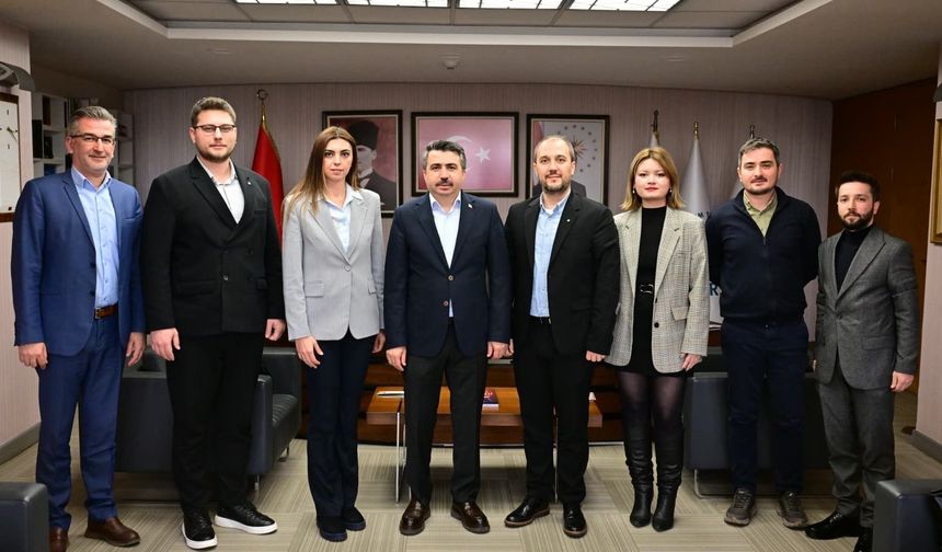 Yıldırım Belediye Başkanı Oktay Yılmaz'a akademik ziyaret