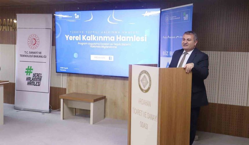 Ardahan teşvik programı iş dünyasına tanıtıldı
