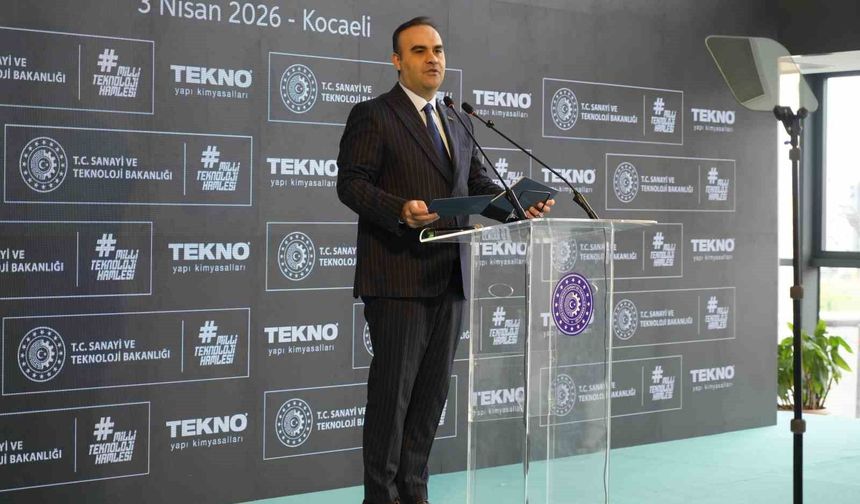 Bakan Kacır: 'Kimya sektöründe 935 milyar liralık yatırımın önünü açtık'