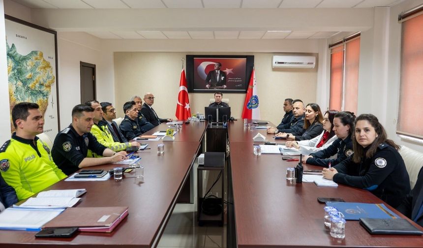 Bilecik'te okul güvenlik tedbirleri değerlendirildi