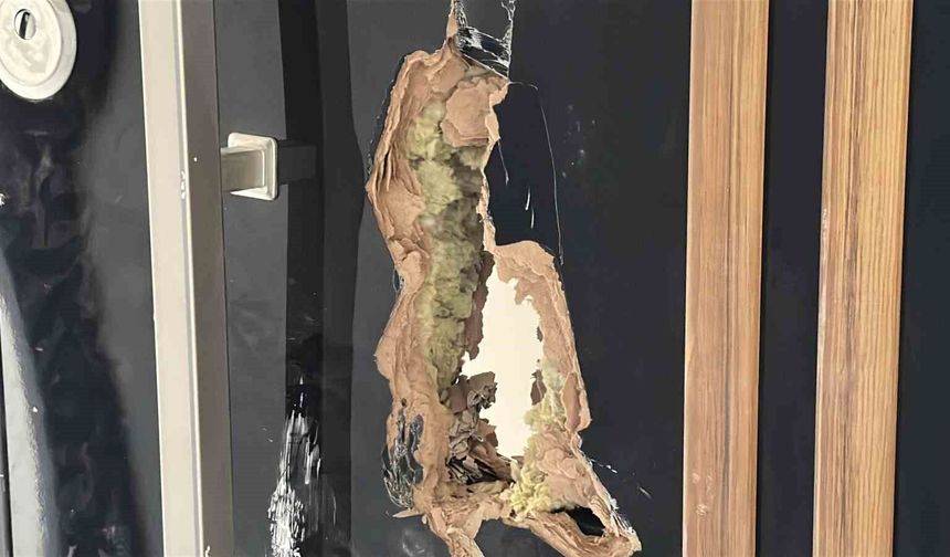 Burdur'da inşaat halindeki apartmana zarar veren şahıslar yakalandı