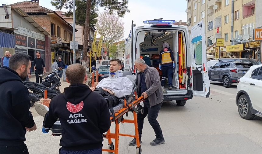 Bursa'da yola aniden çıkan araç kazaya yol açtı: 1 yaralı