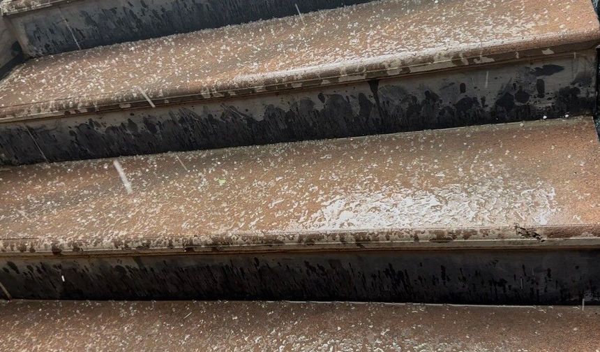 Çankırı'da dolu yağışı etkili oldu