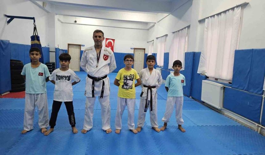 Çermik'te milli sporcular yetiştiriliyor