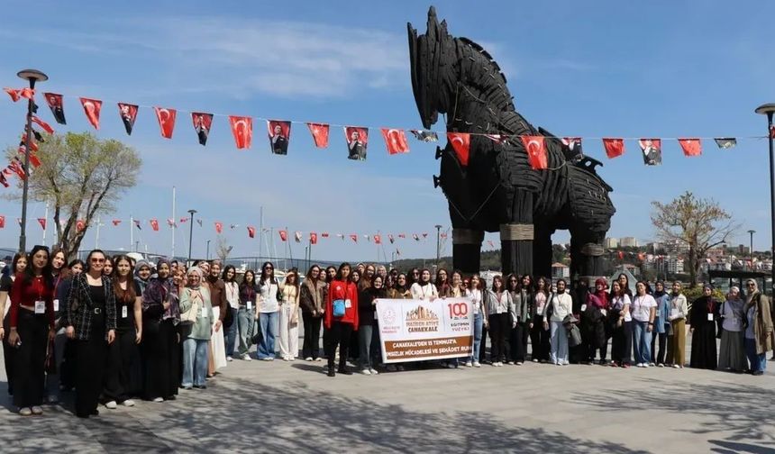 Gençler ecdad mirasıyla Çanakkale'de buluşuyor