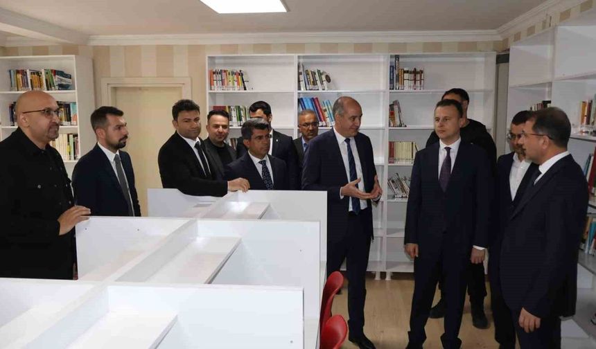 İdil'de üniversite öğrencilerine yeni kütüphane