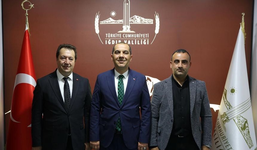 İHA'dan Vali Taşolar'a ziyaret