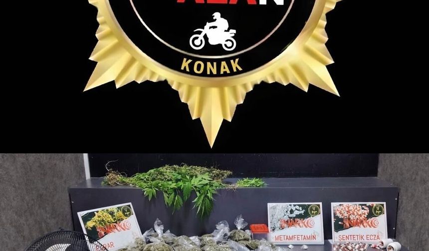 İzmir'de seraya çevirdiği evde kenevir yetiştiren şahıs tutuklandı