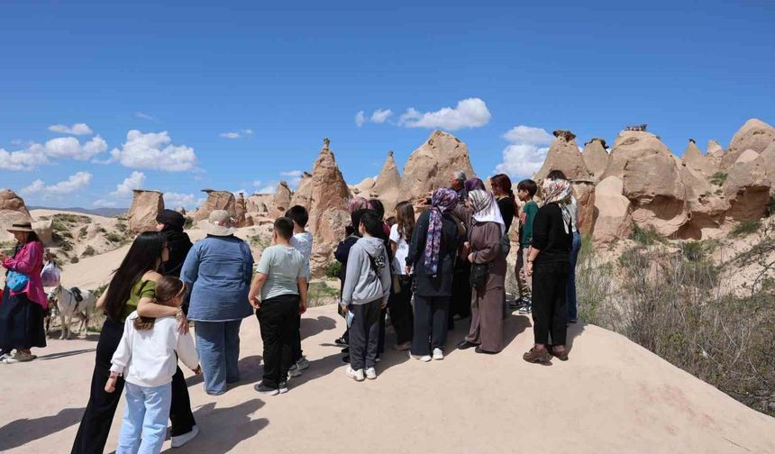 Kapadokya'da öğrenci bereketi