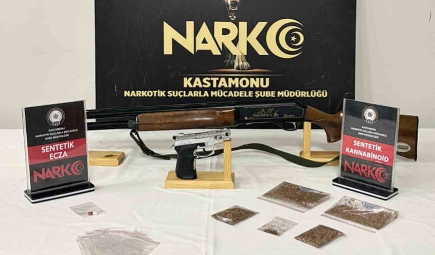 Kastamonu'da uyuşturucu operasyonu: 5 gözaltı