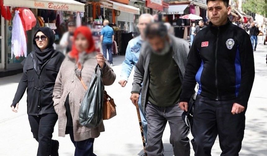 Kırıkkale'de dilencilik yapan şahıslara operasyon