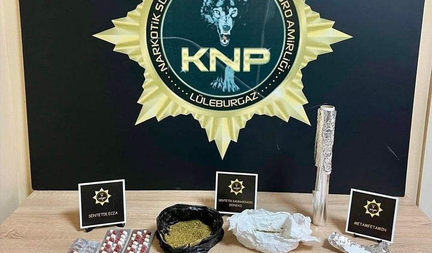 Kırklareli'de uyuşturucu operasyonu: 1 tutuklama