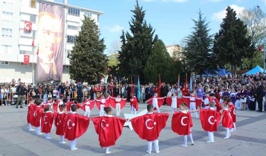 Kırklareli'nde 23 Nisan coşkuyla kutlandı
