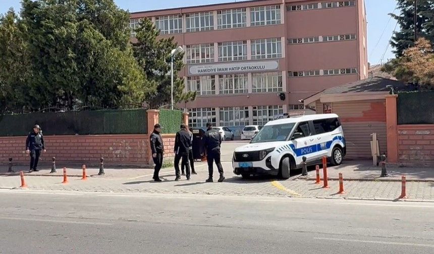 Konya'da okul önlerinde sıkı güvenlik önlemi